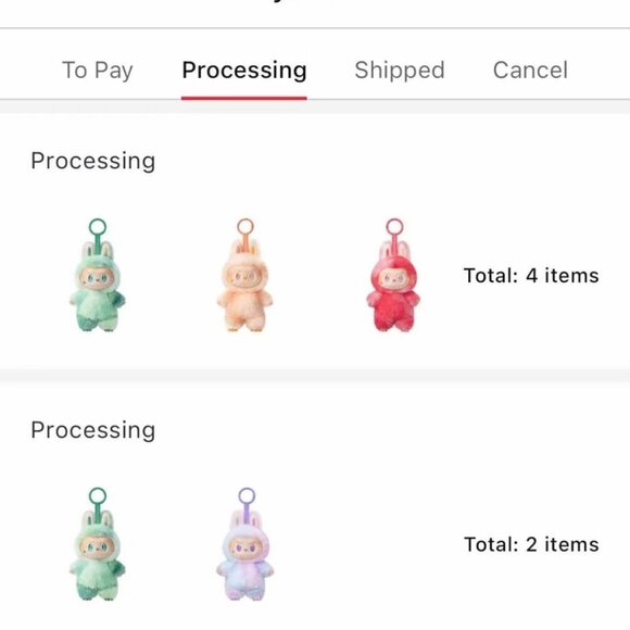 Big into Energy Labubu V3 serenity - Picture 5 of 5